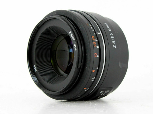 Sony 85mm sam lens boxed - sony,