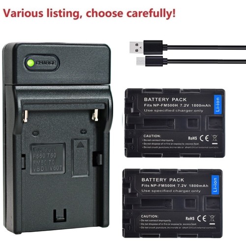 Fm500h battery charger - battery,