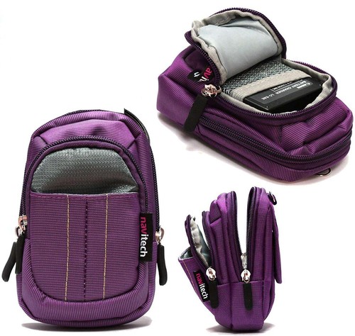 Navitech purple camera - navitech, case