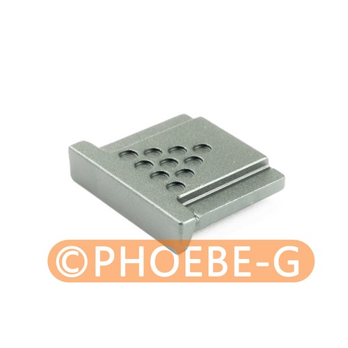 Graphite silver metal hot shoe - metal,